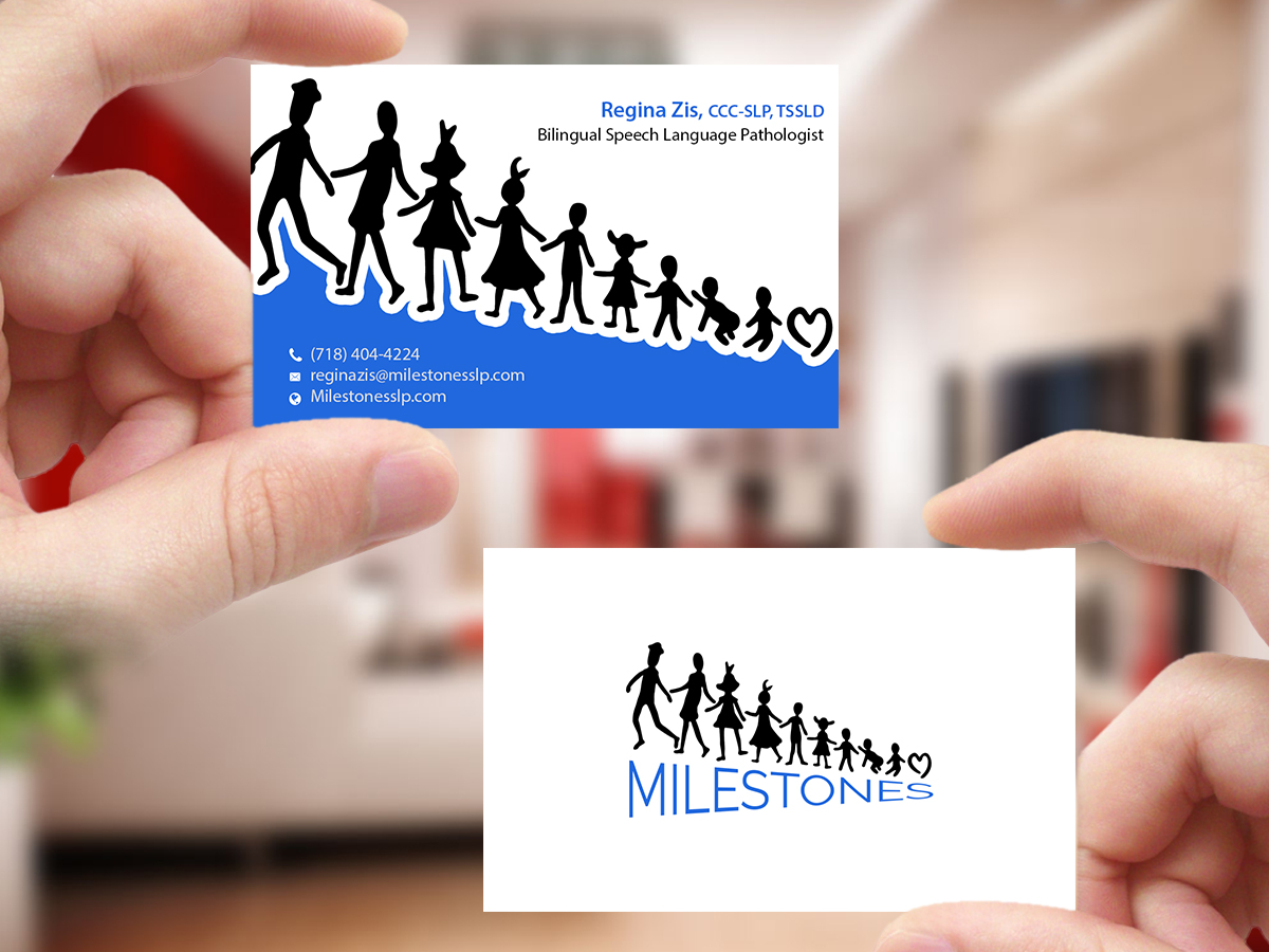 Business Card Design by Creations Box 2015 for Milestones | Design #13373710