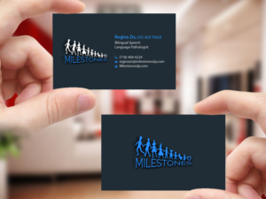 Visitenkarten-Design von Creations Box 2015 für Milestones | Design: #13373714