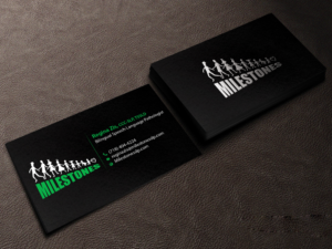 Visitenkarten-Design von Creations Box 2015 für Milestones | Design: #13373766