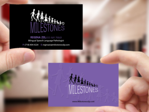Visitenkarten-Design von Creations Box 2015 für Milestones | Design: #13373775