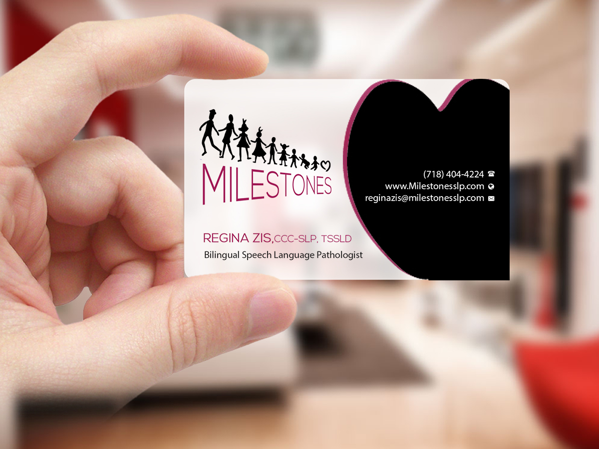 Business Card Design by Creations Box 2015 for Milestones | Design #13376871