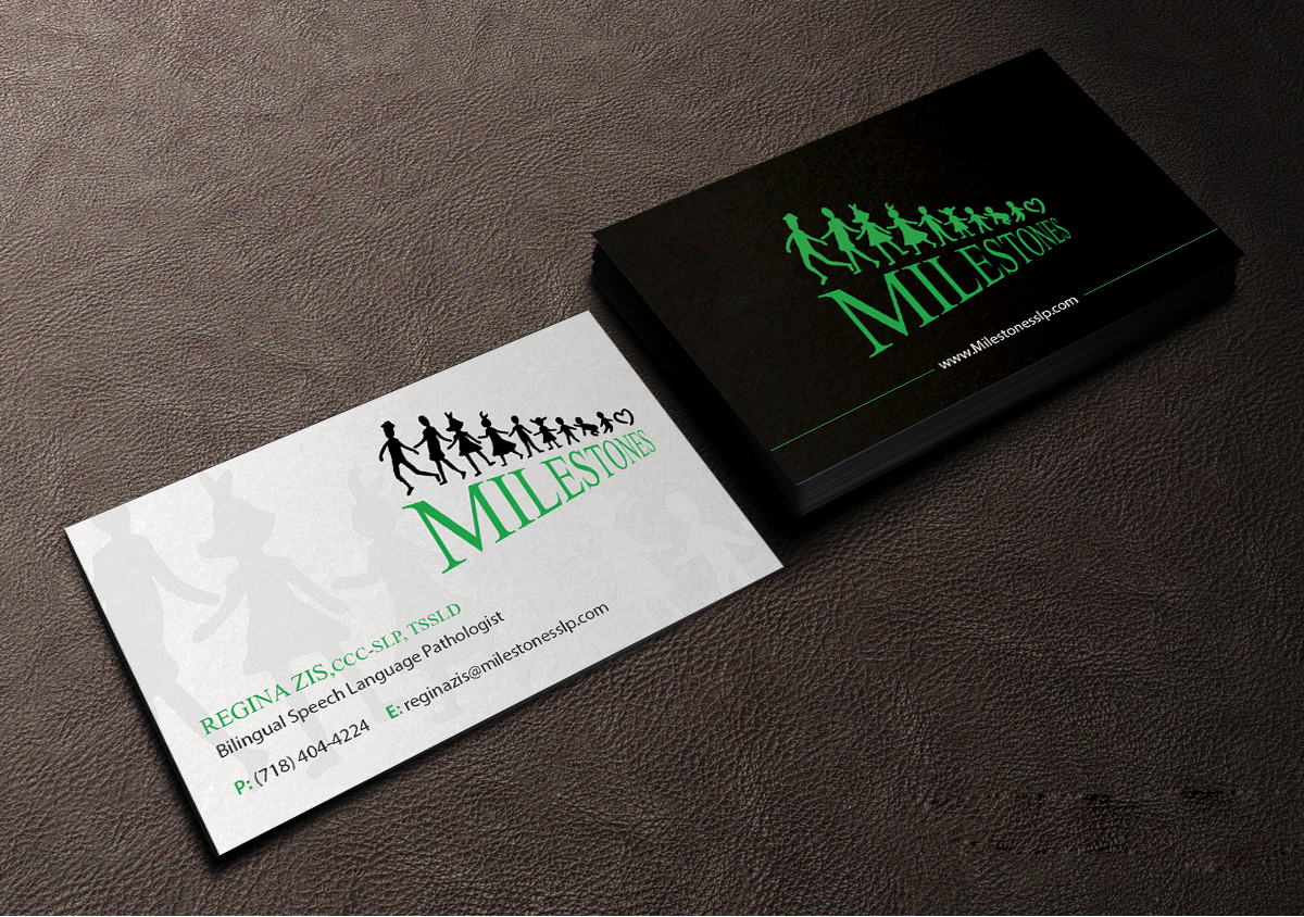 Visitenkarten-Design von Creations Box 2015 für Milestones | Design #13376873