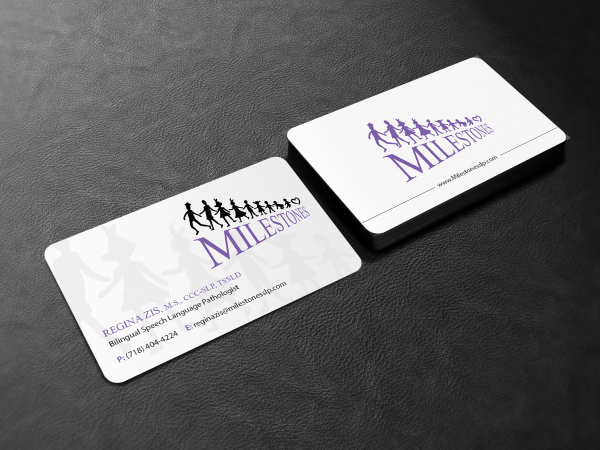 Visitenkarten-Design von Creations Box 2015 für Milestones | Design #13419942