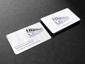 Business Card Design by Creations Box 2015 for Milestones | Design: #13419942
