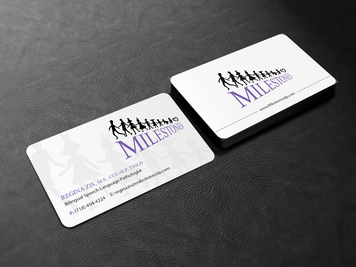 Visitenkarten-Design von Creations Box 2015 für Milestones | Design #13419943