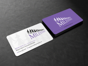 Business Card Design by Creations Box 2015 for Milestones | Design: #13488254