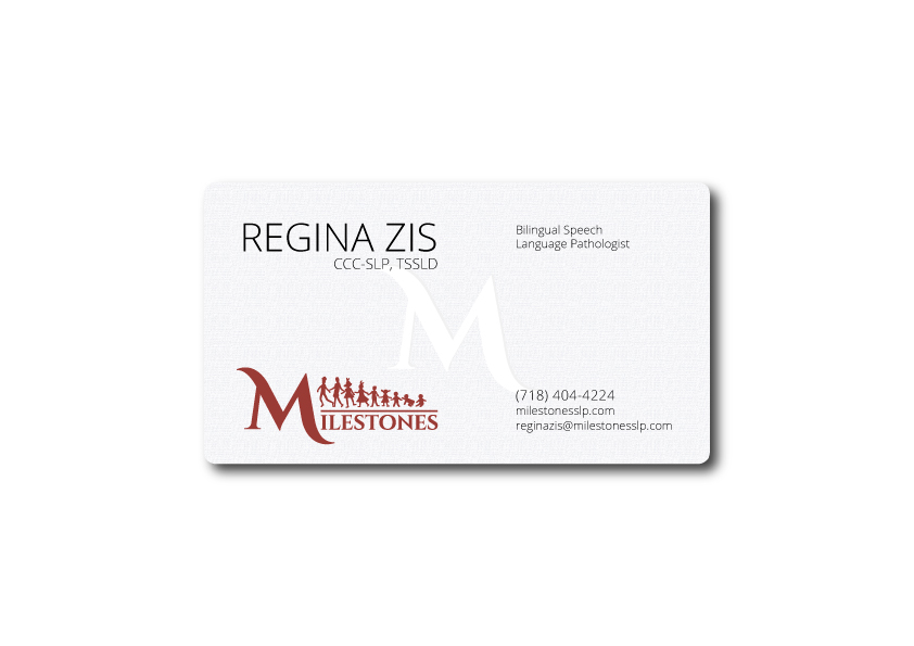 Business Card Design by broken.bike for Milestones | Design #13421720