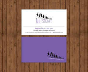 Visitenkarten-Design von chandrayaan.creative für Milestones | Design: #13369992