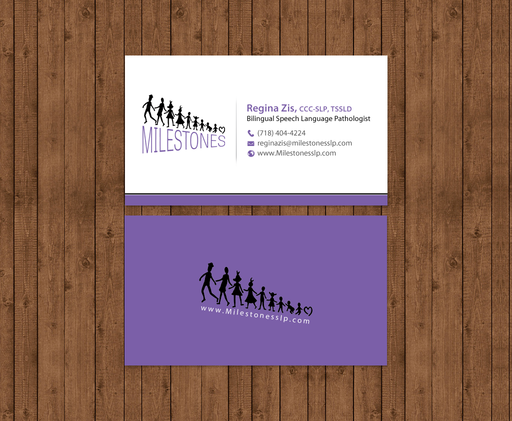 Business Card Design by chandrayaan.creative for Milestones | Design #13370070