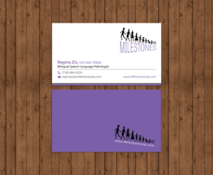 Visitenkarten-Design von chandrayaan.creative für Milestones | Design: #13370071