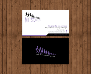 Visitenkarten-Design von chandrayaan.creative für Milestones | Design: #13370074