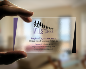 Visitenkarten-Design von chandrayaan.creative für Milestones | Design: #13370104