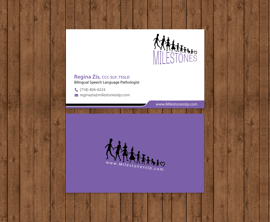 Business Card Design by chandrayaan.creative for Milestones | Design #13370110