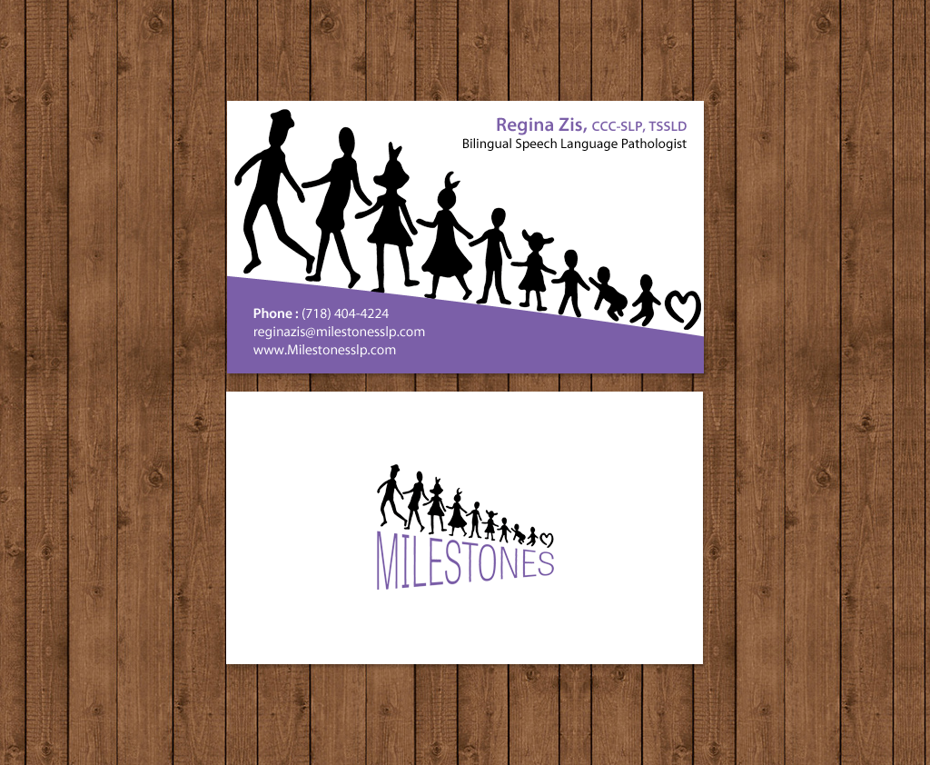 Business Card Design by chandrayaan.creative for Milestones | Design #13370444