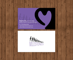 Visitenkarten-Design von chandrayaan.creative für Milestones | Design: #13370446