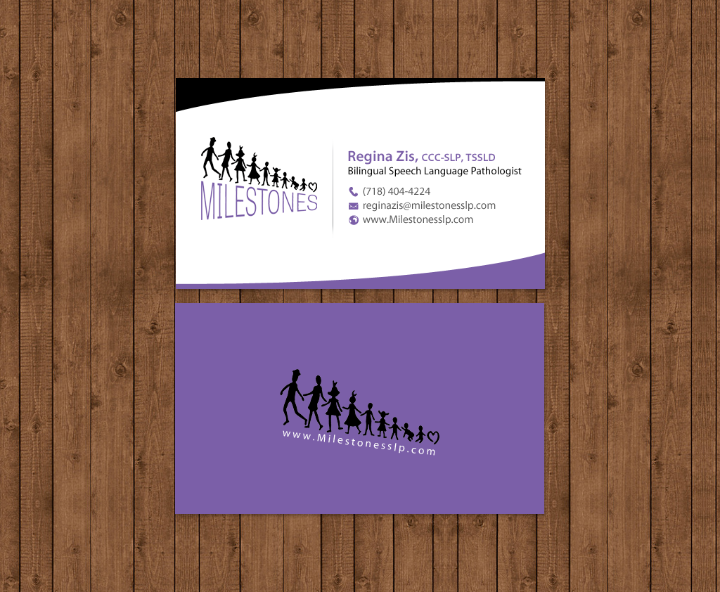 Visitenkarten-Design von chandrayaan.creative für Milestones | Design #13371435