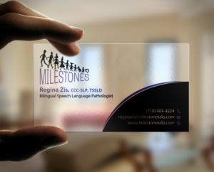 Visitenkarten-Design von chandrayaan.creative für Milestones | Design: #13371503