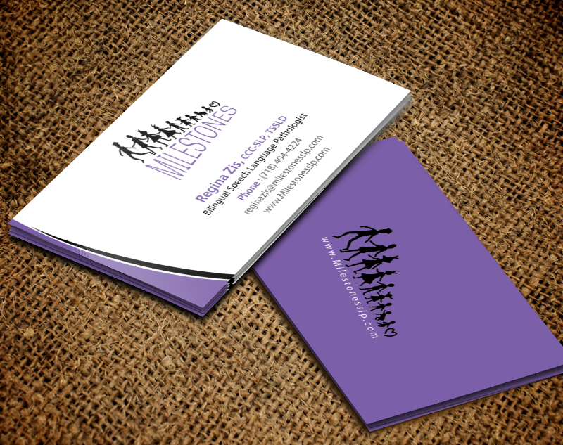 Visitenkarten-Design von chandrayaan.creative für Milestones | Design #13371505