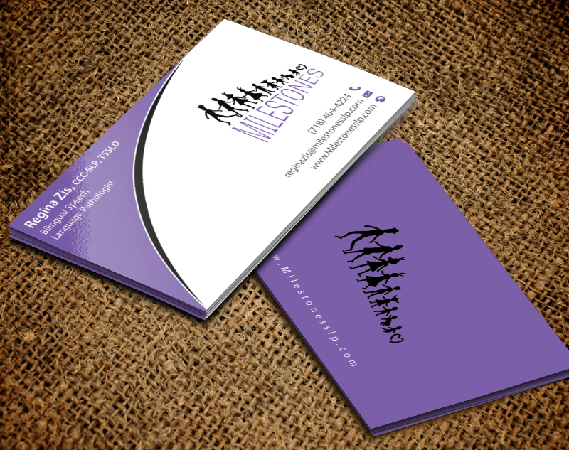 Visitenkarten-Design von chandrayaan.creative für Milestones | Design #13371506