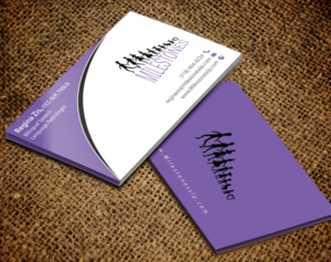 Visitenkarten-Design von chandrayaan.creative für Milestones | Design: #13371506