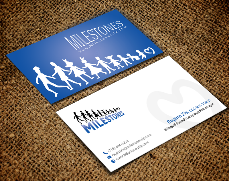 Visitenkarten-Design von chandrayaan.creative für Milestones | Design #13400282