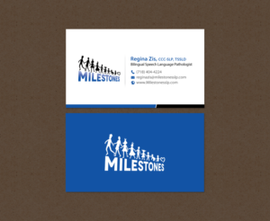 Visitenkarten-Design von chandrayaan.creative für Milestones | Design: #13401856