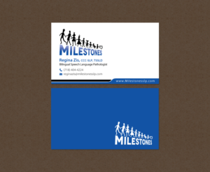 Visitenkarten-Design von chandrayaan.creative für Milestones | Design: #13401875