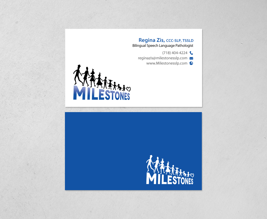 Diseño de Tarjeta de Presentación por chandrayaan.creative para Milestones | Diseño #13401876