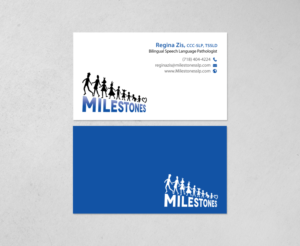 Visitenkarten-Design von chandrayaan.creative für Milestones | Design: #13401876