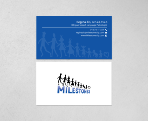 Visitenkarten-Design von chandrayaan.creative für Milestones | Design: #13401877