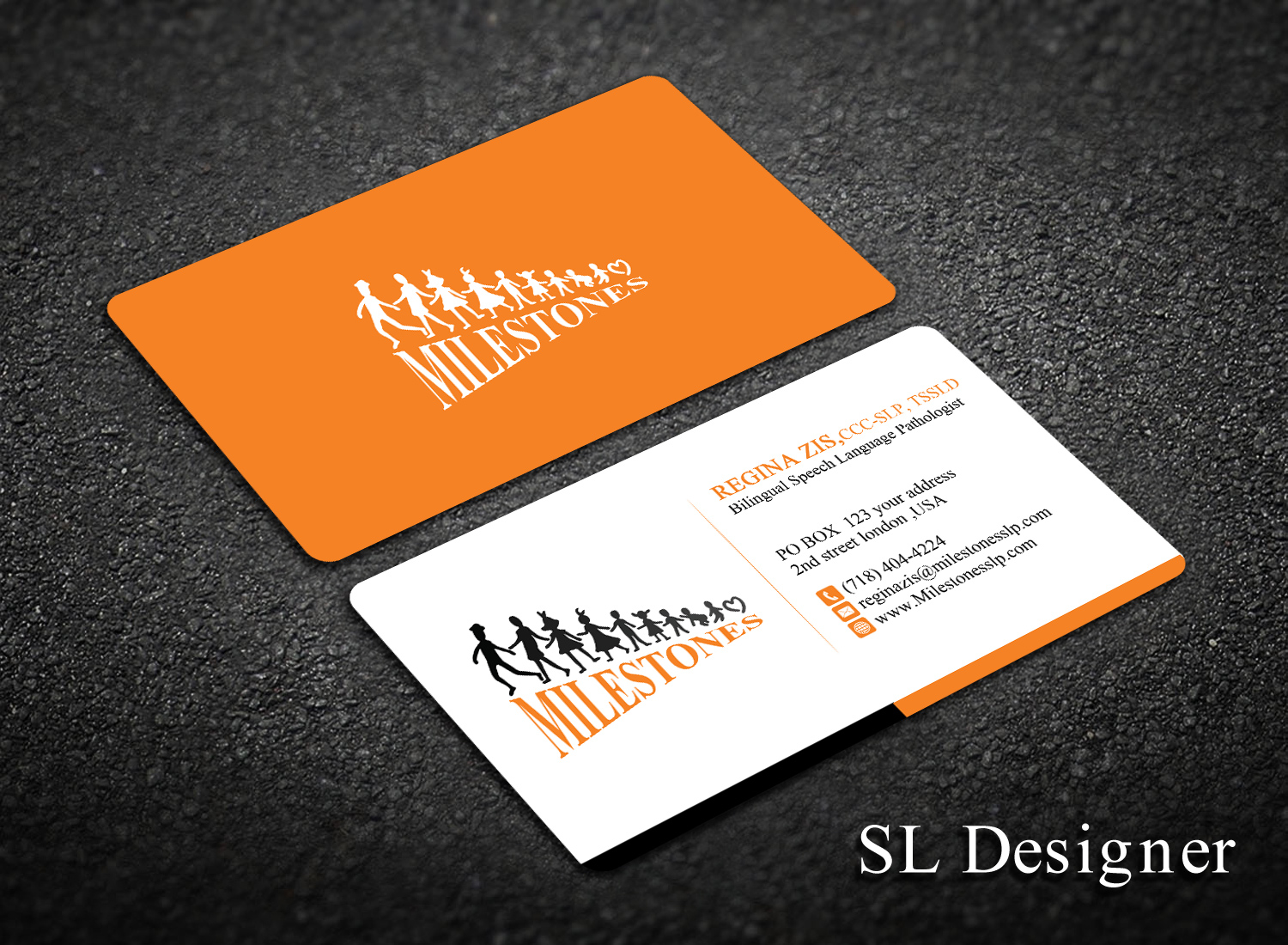 Visitenkarten-Design von SL Designer für Milestones | Design #13360733