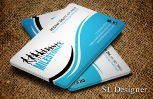 Visitenkarten-Design von SL Designer für Milestones | Design: #13360736