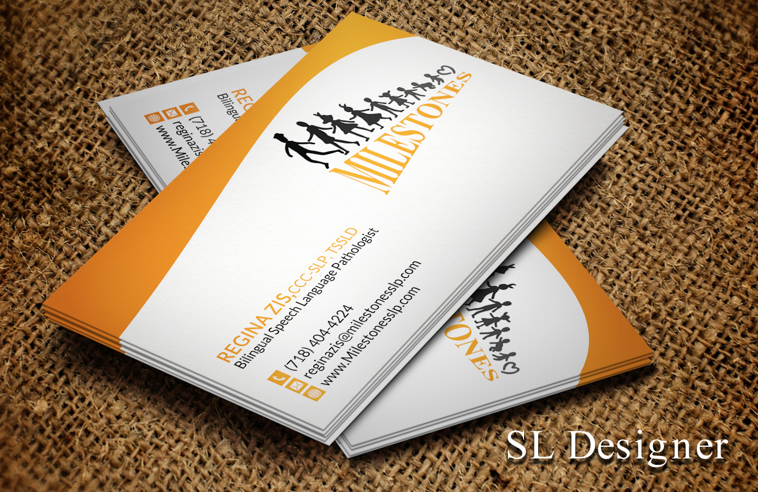 Visitenkarten-Design von SL Designer für Milestones | Design #13360741