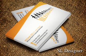 Visitenkarten-Design von SL Designer für Milestones | Design: #13360741