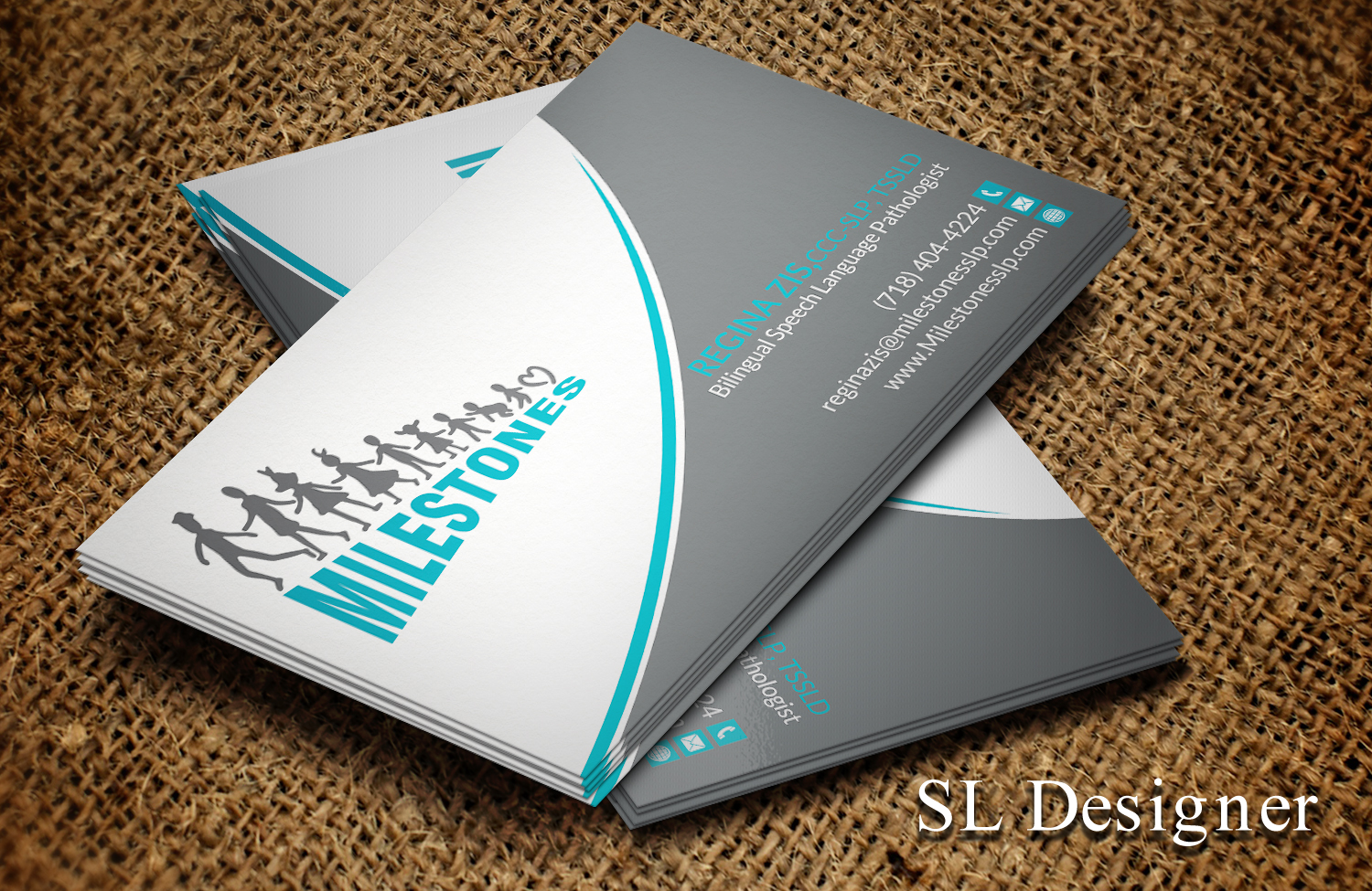 Business Card Design by SL Designer for Milestones | Design #13360742