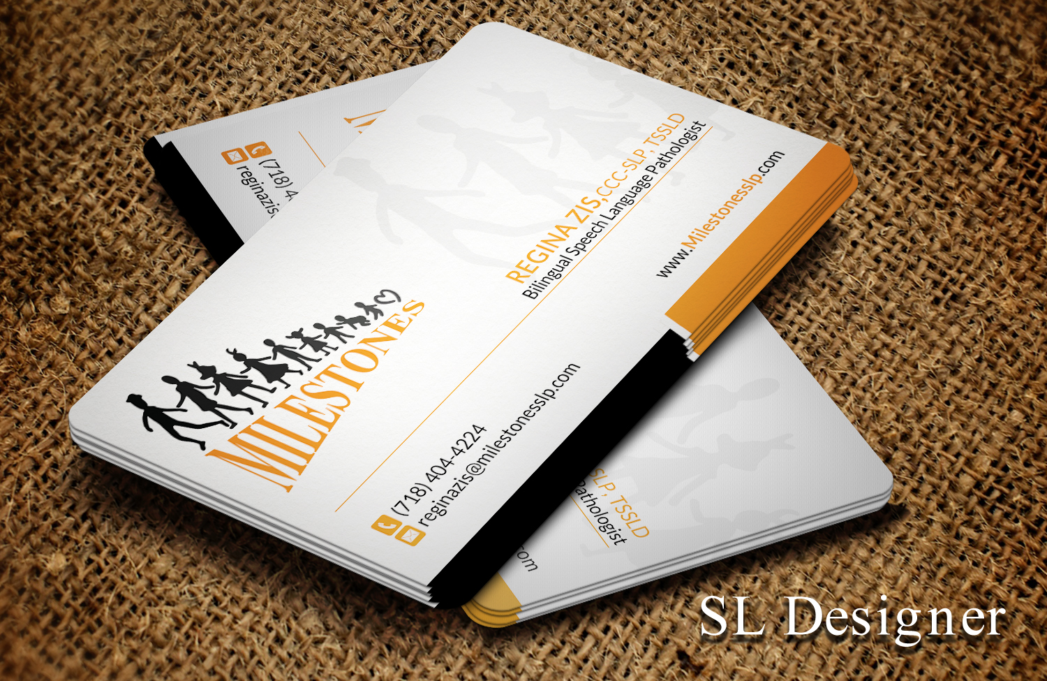 Visitenkarten-Design von SL Designer für Milestones | Design #13360744