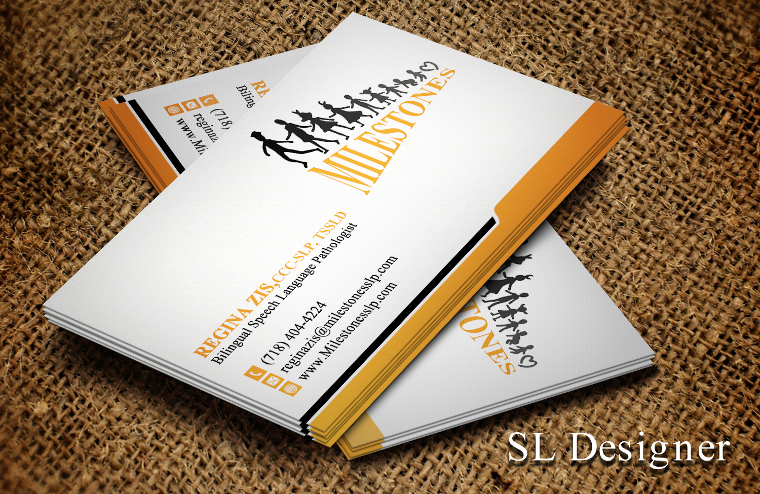 Visitenkarten-Design von SL Designer für Milestones | Design #13360745