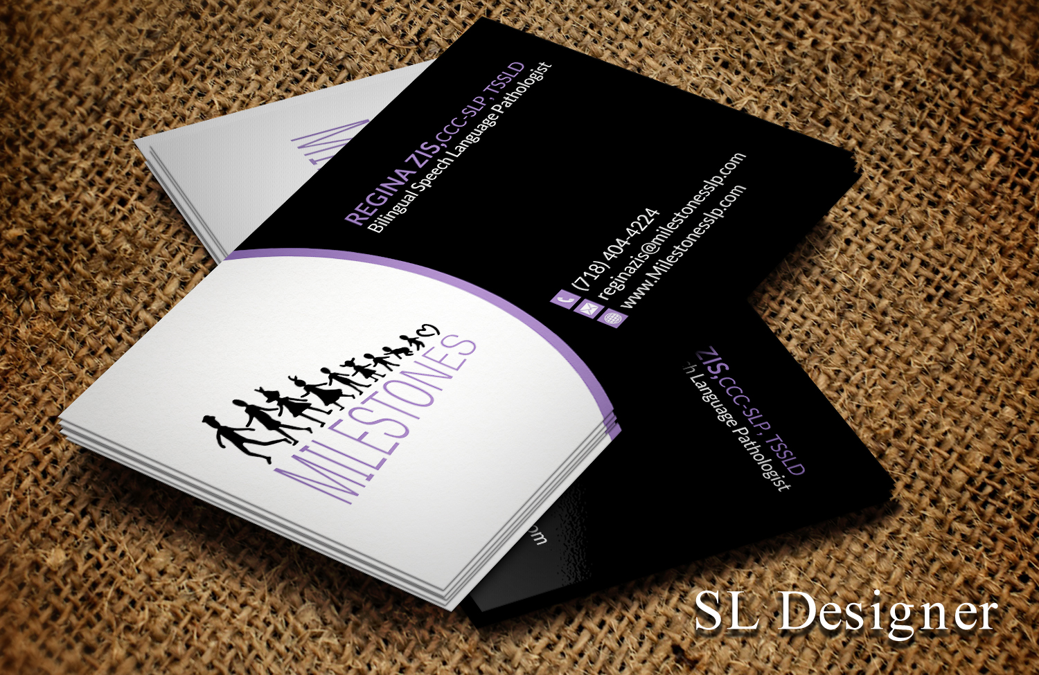 Visitenkarten-Design von SL Designer für Milestones | Design #13360747