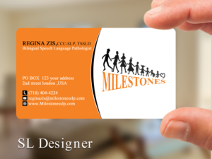 Visitenkarten-Design von SL Designer für Milestones | Design: #13360749