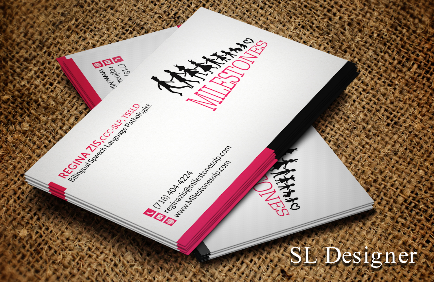 Business Card Design by SL Designer for Milestones | Design #13360751