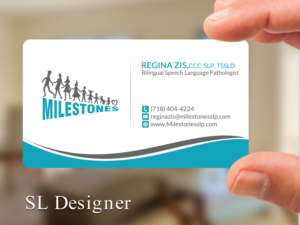 Visitenkarten-Design von SL Designer für Milestones | Design: #13360753