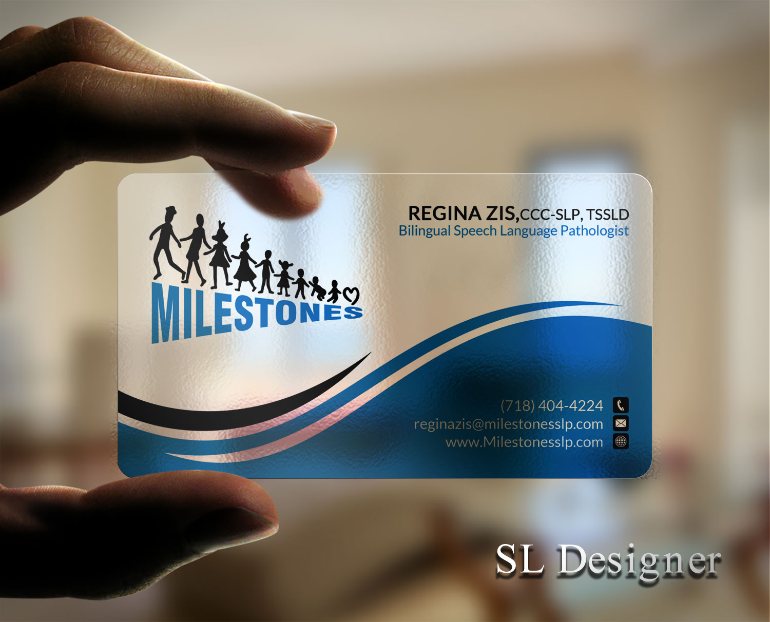 Visitenkarten-Design von SL Designer für Milestones | Design #13360757