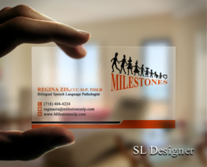 Visitenkarten-Design von SL Designer für Milestones | Design: #13360759