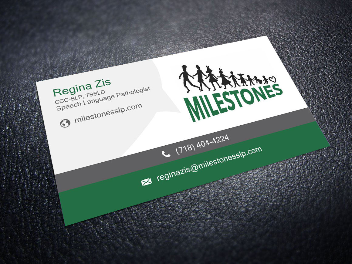 Visitenkarten-Design von geeta Designs für Milestones | Design #13464985