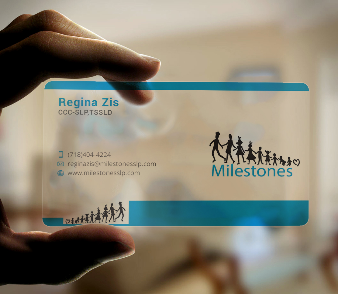 Business Card Design by Graphic Flame for Milestones | Design #13379788