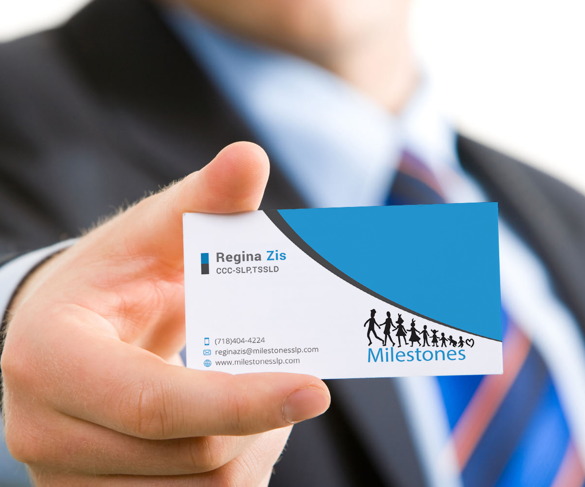 Business Card Design by Graphic Flame for Milestones | Design #13379789