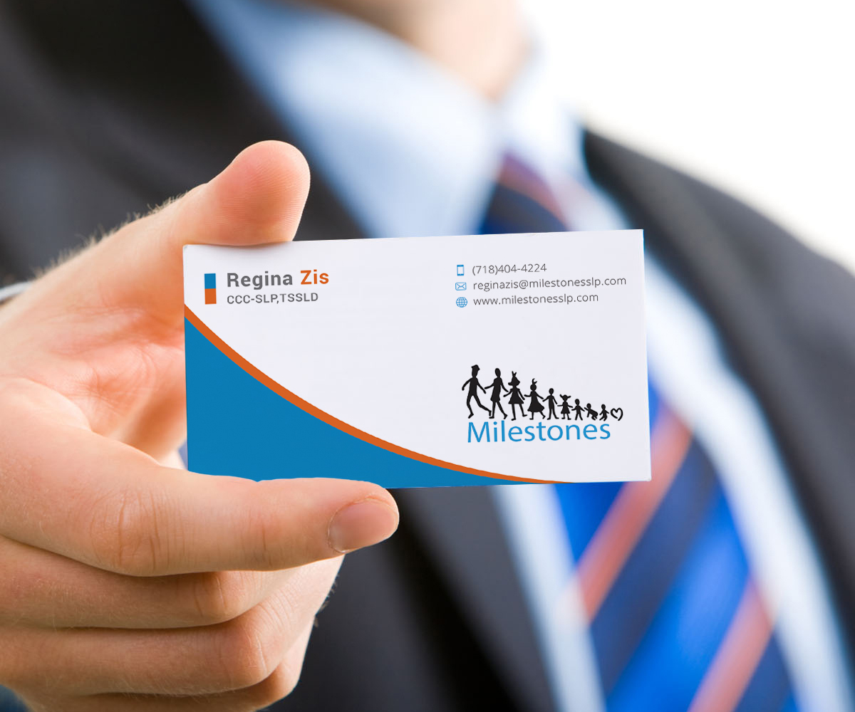 Business Card Design by Graphic Flame for Milestones | Design #13379790