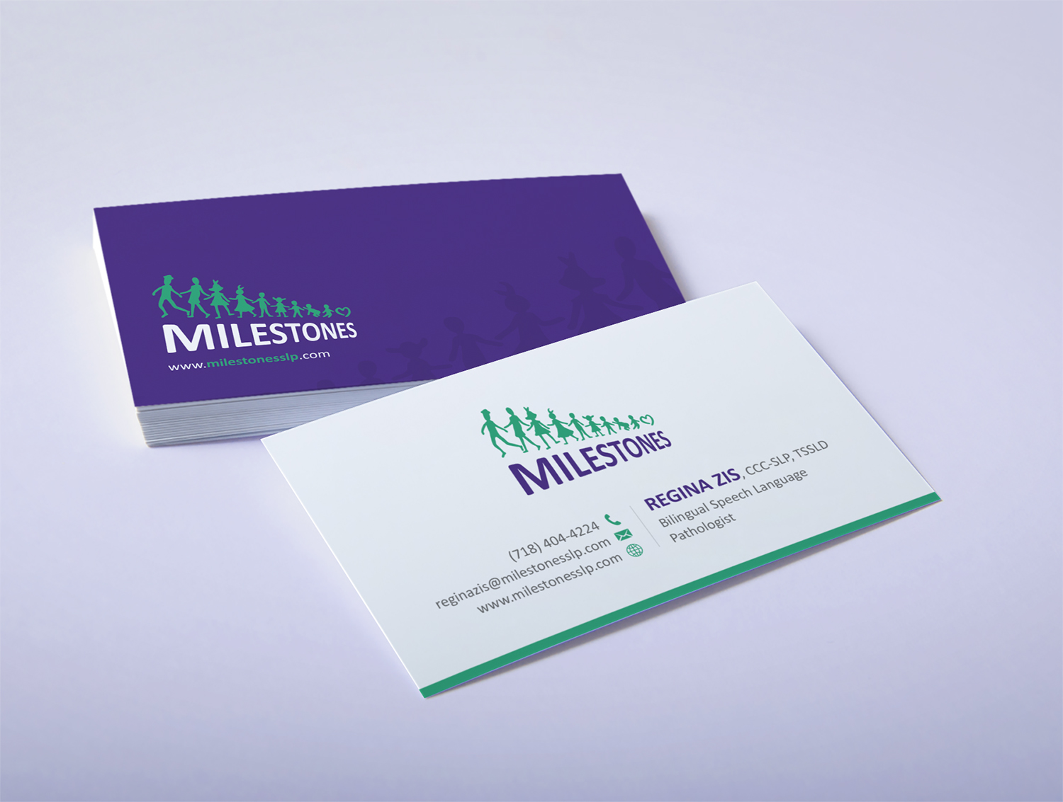 Visitenkarten-Design von logodentity für Milestones | Design #13359579