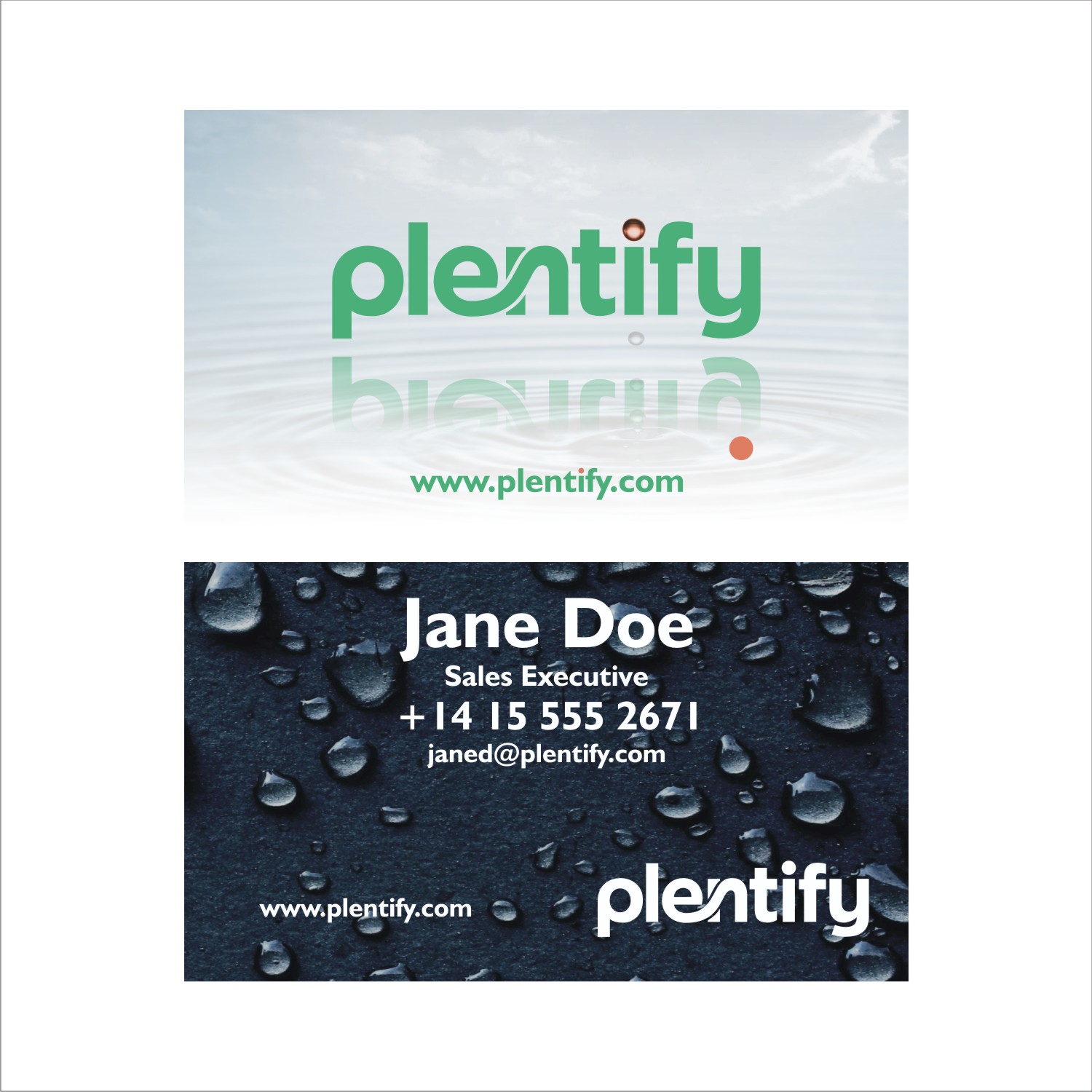 Business Card Design by LockJawCreative for Plentify | Design #13395138
