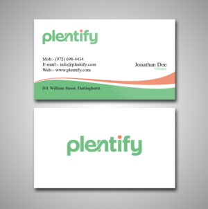 Business Card Design by Pixi Dust for Plentify | Design: #13372640